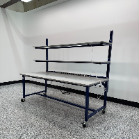 Formaspace 6' Laboratory Table With Shelves image 1